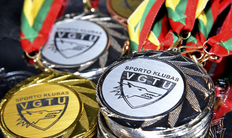 Tarptautinėse lengvosios atletikos varžybos "Baltijos" taurei laimėti VGTU komanda iškovjo sidabro medalius